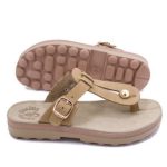 Fantasy Sandals Δερμάτινα Γυναικεία Σανδάλια Ανατομικά Mirabella Olive S9004_O - Image 4