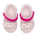 Crocs Παιδικά Ανατομικά Παπουτσάκια Θαλάσσης Crocband Λευκά - Image 4