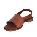 Δερμάτινα Χαμηλά Πέδιλα Με Σκρατς Κούμπωμα Harris 682-1084 – Ταμπά - Image 4