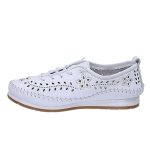 Δερμάτινο Γυναικείο Μοκασίνι με κορδόνια - Image 5