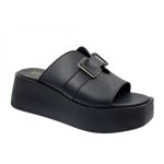 Γυναικεία Μαύρα Πέδιλα - Πλατφόρμες Harris - Image 3