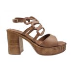 Γυναικεία Πέδιλα 436-4305 σε χρώμα πούρο