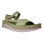 Γυναικεία πέδιλα της εταιρείας Safe Step σε πράσινο χρώμα - Image 4