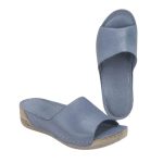 Γυναικείο mule Safe Step σε μπλε χρώμα - Image 4