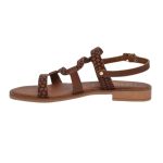 Harris Δερμάτινα Γυναικεία Σανδάλια σε Ταμπά Χρώμα 135-1084 - Image 3