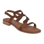 Harris Δερμάτινα Γυναικεία Σανδάλια σε Ταμπά Χρώμα 135-1084 - Image 4