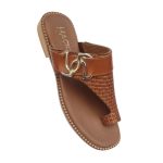 Harris Δερμάτινα Γυναικεία Σανδάλια σε Ταμπά Χρώμα 185-1084 - Image 4