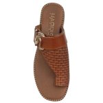 Harris Δερμάτινα Γυναικεία Σανδάλια σε Ταμπά Χρώμα 185-1084 - Image 5