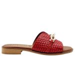 Harris Γυναικεία Σανδάλια σε Κόκκινο Χρώμα