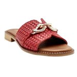 Harris Γυναικεία Σανδάλια σε Κόκκινο Χρώμα - Image 3