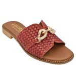 Harris Γυναικεία Σανδάλια σε Κόκκινο Χρώμα - Image 8
