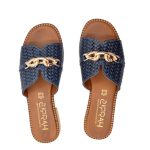 Harris Γυναικεία Σανδάλια σε Μπλε Χρώμα - Image 4