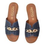 Harris Γυναικεία Σανδάλια σε Μπλε Χρώμα - Image 7