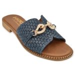 Harris Γυναικεία Σανδάλια σε Μπλε Χρώμα - Image 9