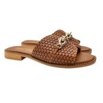 Harris Γυναικεία Σανδάλια σε Ταμπά Χρώμα - Image 5