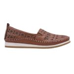 Safe Step δερμάτινο γυναικείο μοκασίνι ταμπά - Image 2