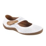 Safe Step Λευκές Μπαλαρίνες Casual KA14843-E - Image 5