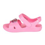 Crocs Παιδικά Ανατομικά Παπουτσάκια Θαλάσσης Classic Crosss Trap Charm Ροζ - Image 3