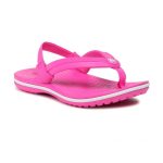 Crocs Παιδικές Σαγιονάρες Flip Flops για Κορίτσια ροζ Crocband Strap Flip K - Image 7
