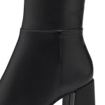 Tamaris μαύρες ψηλές (βαριές) μπότες 1-25515-41-001 ματ δέρμα - Image 7
