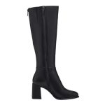 Tamaris μαύρες ψηλές (βαριές) μπότες 1-25515-41-001 ματ δέρμα