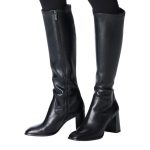 Tamaris μαύρες ψηλές (βαριές) μπότες 1-25517-41-001 - Image 8