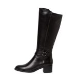 Tamaris μαύρες ψηλές (βαριές) μπότες 1-25537-41 001 - Image 4