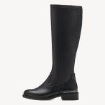 Tamaris μαύρες ψηλές (βαριές) μπότες 1-25538-41-020 - Image 3