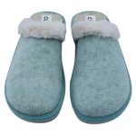 Comfy Ανατομικές Γυναικείες Παντόφλες σε Τιρκουάζ Χρώμα