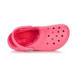 Crocs Classic Lined Χειμερινές Γυναικείες Παντόφλες με Γούνα Ροζ - Image 7