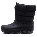 Crocs Classic Neo Puff Παιδικά Μποτάκια Χιονιού Μαύρα Τ 207684-001 - Image 4