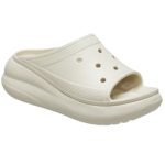 CROCS Ψηλές Πλατφόρμες CLASSIC CRUSH SLIDE Bone 208731-2Y2 - Image 4