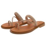 Ragazza Γυναικεία Σανδάλια σε Χρώμα Χαλκού - Image 4