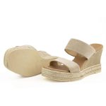 Ragazza Καλοκαιρινές Γυναικείες Πλατφόρμες Μπεζ - Image 4