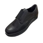 Γυναικεία Δερμάτινα Loafers Softies 7325 - Μαύρο - Image 3