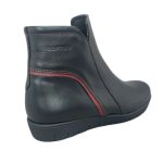 Softies Δερμάτινα Γυναικεία Μποτάκια Αστραγάλου Μαύρα - Image 6