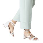 Tamaris Γυναικεία Σφηνοειδή σανδάλια σε λευκό χρώμα 1-1-28203-20-140 - Image 6