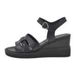 Tamaris Καλοκαιρινές Γυναικείες Πλατφόρμες Μαύρες 1-28243-28-001 - Image 5