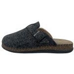 Υφασμάτινες Χειμερινές Ανδρικές Παντόφλες σε μαύρο χρώμα Tatoo 881