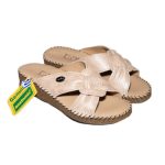 Γυναικείες ανατομικές μπεζ παντόφλες Tatoo Anatomic DE2060 - Image 4