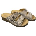 Tatoo DΕ2070 Καλοκαιρινές Γυναικείες Πλατφόρμες σε Στυλ Παντόφλας Μπεζ - Image 3