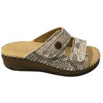 Tatoo DΕ2070 Καλοκαιρινές Γυναικείες Πλατφόρμες σε Στυλ Παντόφλας Μπεζ