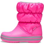 Crocs Puff Παιδικές Μπότες Χιονιού Candy Pink - Image 3