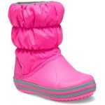 Crocs Puff Παιδικές Μπότες Χιονιού Candy Pink - Image 4