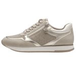 Γυναικεία μπεζ αθλητικά sneakers Tamaris 1-23603-42-430 - Image 4