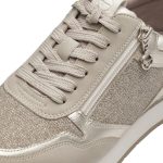 Γυναικεία μπεζ αθλητικά sneakers Tamaris 1-23603-42-430 - Image 5
