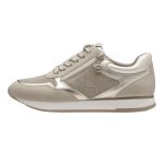 Γυναικεία μπεζ αθλητικά sneakers Tamaris 1-23603-42-430 - Image 7