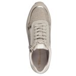Γυναικεία μπεζ αθλητικά sneakers Tamaris 1-23603-42-430 - Image 8