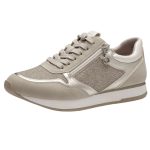 Γυναικεία μπεζ αθλητικά sneakers Tamaris 1-23603-42-430 - Image 6