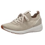 Tamaris ivory metallic γυναικεία Αθλητικά παπούτσια 1-23714-42-498 - Image 5